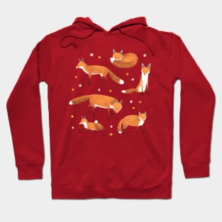 Red Foxes Hoodie